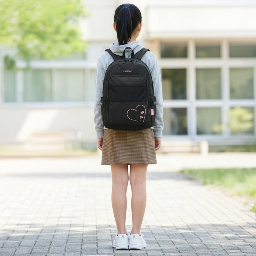 イーストボーイ エルメ リュック 19L 通学 女子 高校生 中学生 レディース スクール バッグ かわいい 可愛い EASTBOY EBA98 | EASTBOY | 10