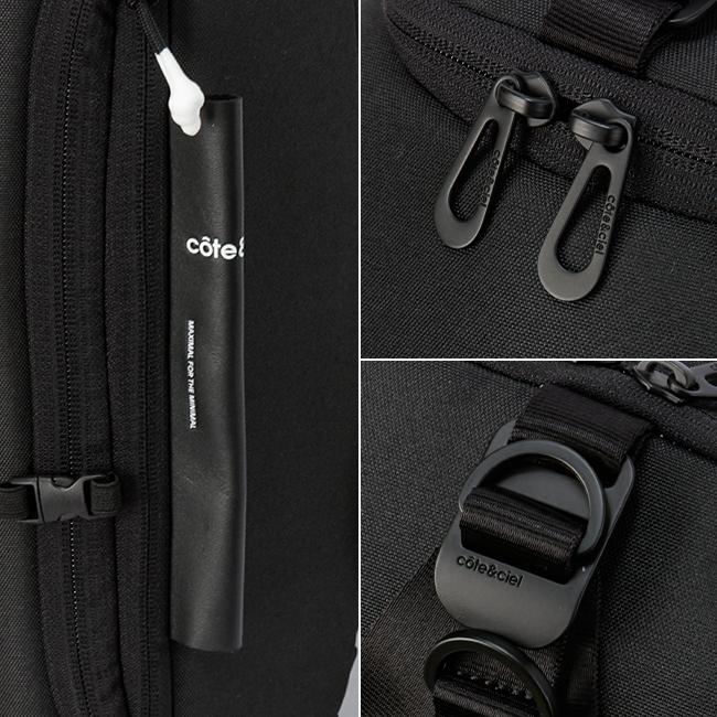 最大43% 2/8限定 cote&ciel コートエシエル EcoYarn AVON ECOYARN リュック メンズ ブランド 拡張 大容量 通学 通勤 旅行 黒 12/26L A4 CC-29055 | Cote&Ciel | 13