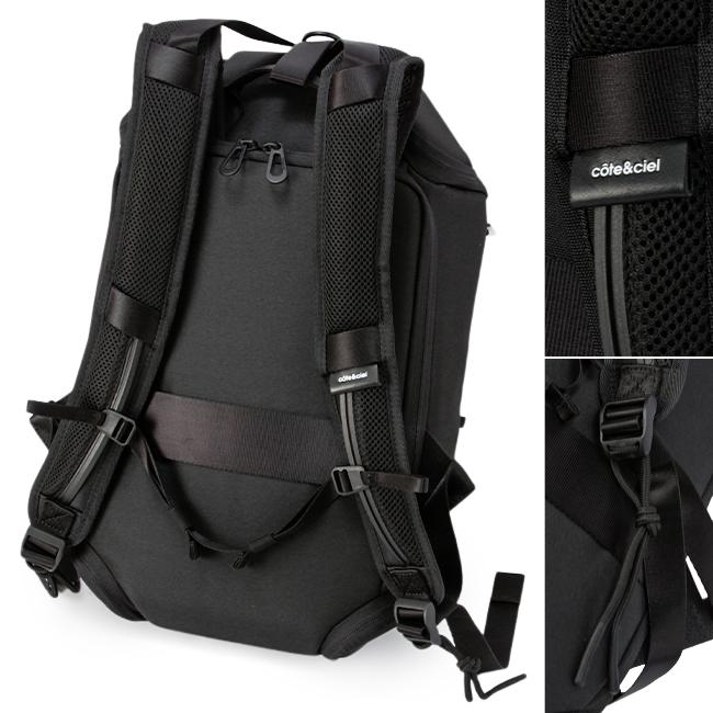 最大43% 2/8限定 cote&ciel コートエシエル EcoYarn AVON ECOYARN リュック メンズ ブランド 拡張 大容量 通学 通勤 旅行 黒 12/26L A4 CC-29055 | Cote&Ciel | 14