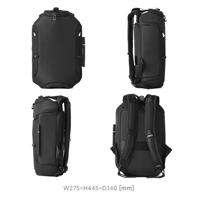 最大43% 2/8限定 cote&ciel コートエシエル EcoYarn AVON ECOYARN リュック メンズ ブランド 拡張 大容量 通学 通勤 旅行 黒 12/26L A4 CC-29055 | Cote&Ciel | 04