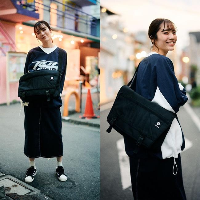 最大51% 3/3限定 エッジリンク メッセンジャーバッグ ショルダーバッグ メンズ レディース ブランド 大容量 軽量 斜めがけ A4 ハイフノーム EDGELINK 60154 | ブランド登録なし | 02