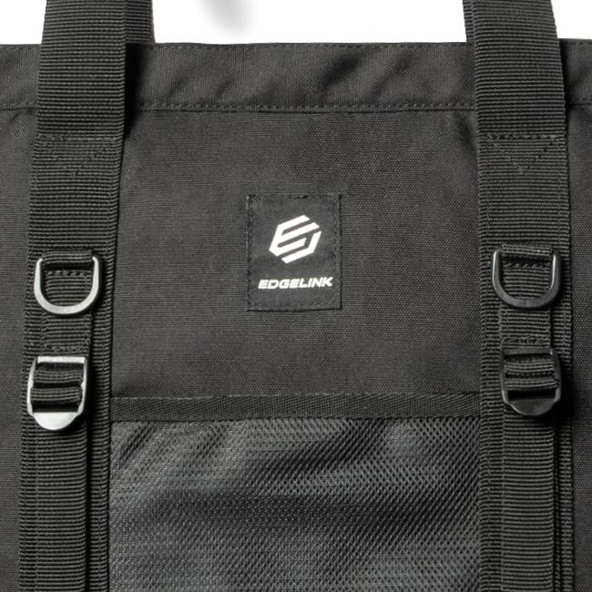 最大51% 4/26限定 エッジリンク トートバッグ メンズ レディース ブランド 軽量 大容量 縦型 通学 通勤 旅行 黒 肩掛け 18L A4 ハイフノーム EDGELINK 60155 | ブランド登録なし | 09