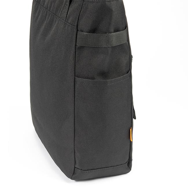 エッジリンク トートバッグ メンズ レディース ブランド 軽量 大容量 縦型 通学 通勤 旅行 黒 肩掛け 18L A4 ハイフノーム EDGELINK 60155 | ブランド登録なし | 12