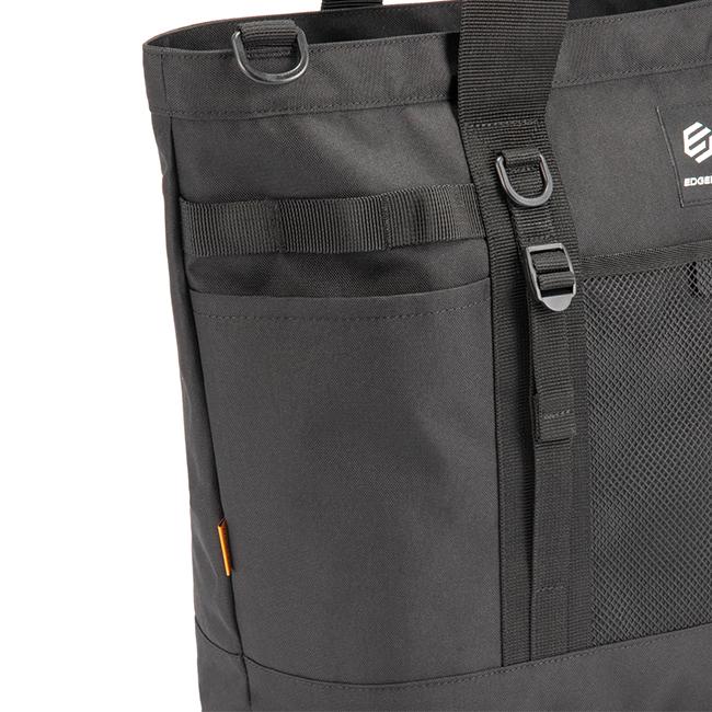 最大42% 3/3限定 エッジリンク トートバッグ メンズ レディース ブランド 軽量 大容量 横型 通学 黒 肩掛け 2WAY 27L A4 B4 ハイフノーム EDGELINK 60156 | ブランド登録なし | 09