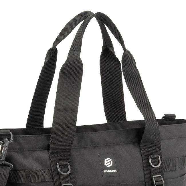 最大42% 1/18限定 エッジリンク トートバッグ メンズ レディース ブランド 軽量 大容量 横型 通学 黒 肩掛け 2WAY 27L A4 B4 ハイフノーム EDGELINK 60156 | ブランド登録なし | 11