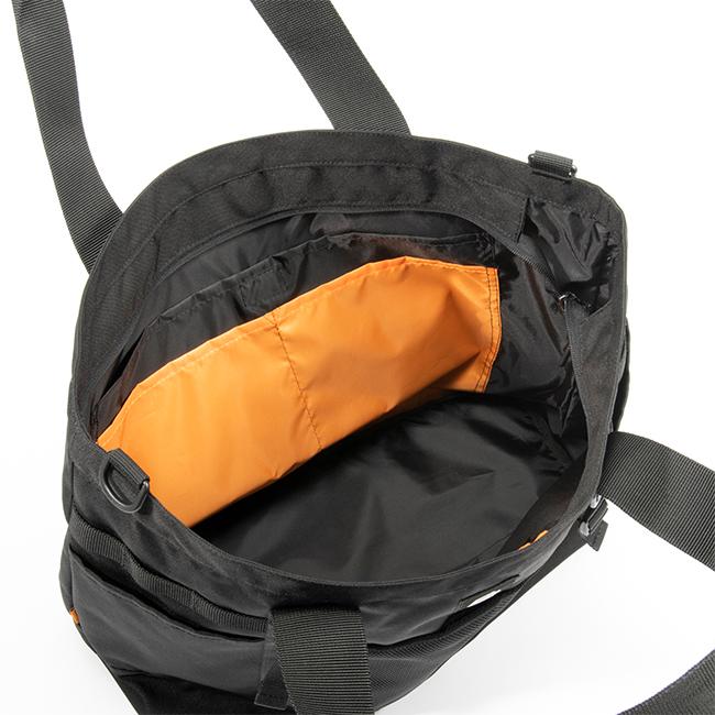 最大42% 3/3限定 エッジリンク トートバッグ メンズ レディース ブランド 軽量 大容量 横型 通学 黒 肩掛け 2WAY 27L A4 B4 ハイフノーム EDGELINK 60156 | ブランド登録なし | 06