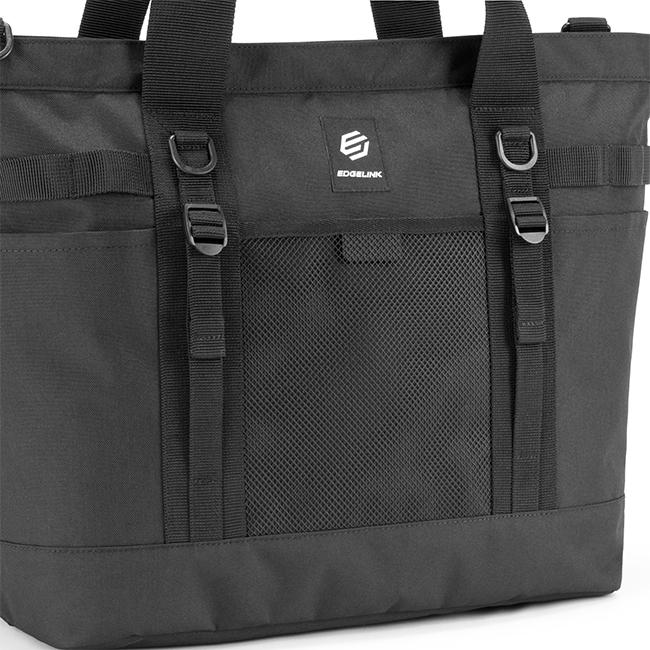 最大42% 1/18限定 エッジリンク トートバッグ メンズ レディース ブランド 軽量 大容量 横型 通学 黒 肩掛け 2WAY 27L A4 B4 ハイフノーム EDGELINK 60156 | ブランド登録なし | 08