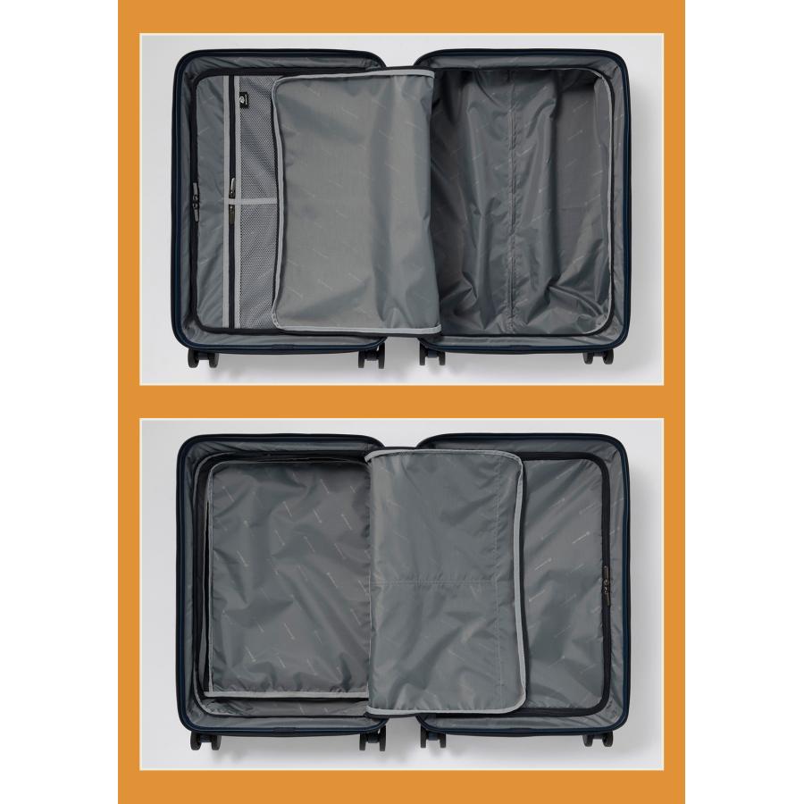 最大50% 2/15限定 エッジリンク スーツケース Mサイズ 52L 軽量 中型