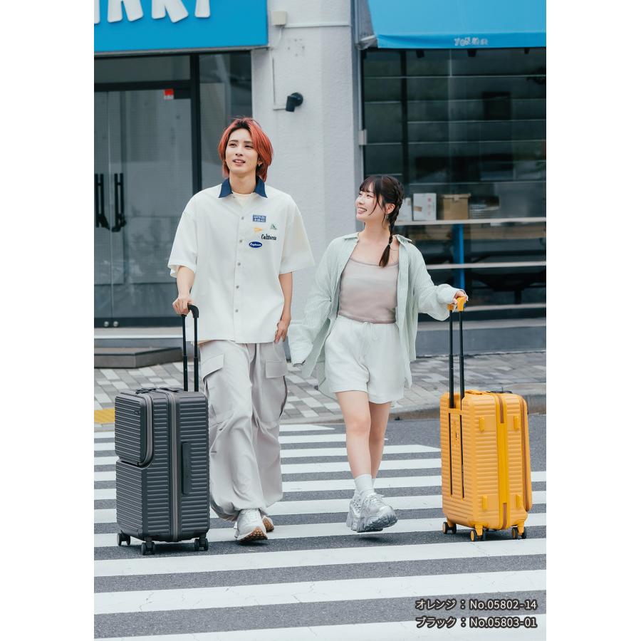 最大51% 2/7限定 エッジリンク スーツケース Mサイズ 52L 軽量 中型