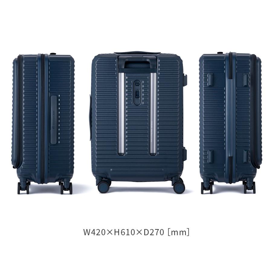 最大49% 9/1限定 エッジリンク スーツケース Mサイズ 52L 軽量 中型