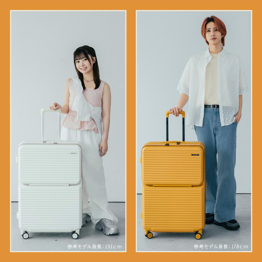 新品　エッジリンク　エース　スーツケース 大型 フロントポケット　101L 新品 エッジリンク エース スーツケース 大型 フロントポケット