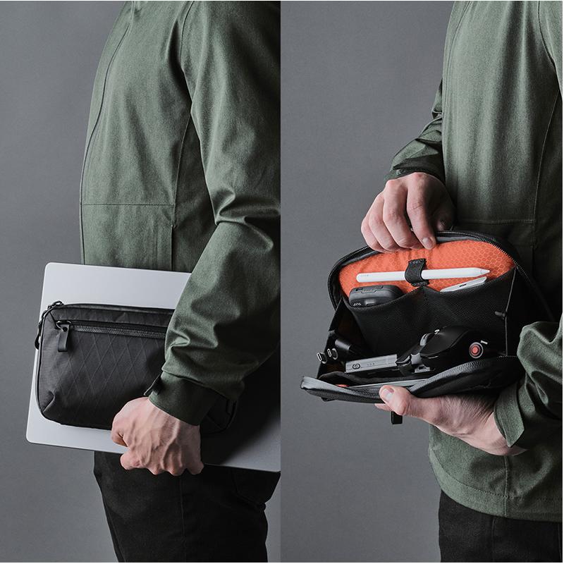 最大37% 3/18限定 アルパカ ショルダーバッグ メンズ ガジェットポーチ ジェットケース ミニ 小さめ 小さい 防水 2WAY ALPAKA ELEMENTS TECH CASE MINI 4137 | ALPAKA | 05