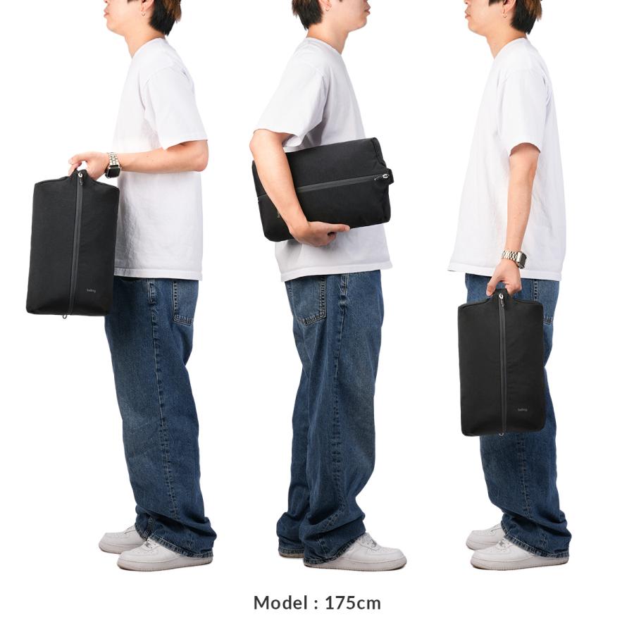 3年保証 ベルロイ パッキングバッグ トラベルポーチ シューズバッグ メンズ レディース ブランド 軽量 10L A4 Bellroy Accessories ELBB | Bellroy | 04