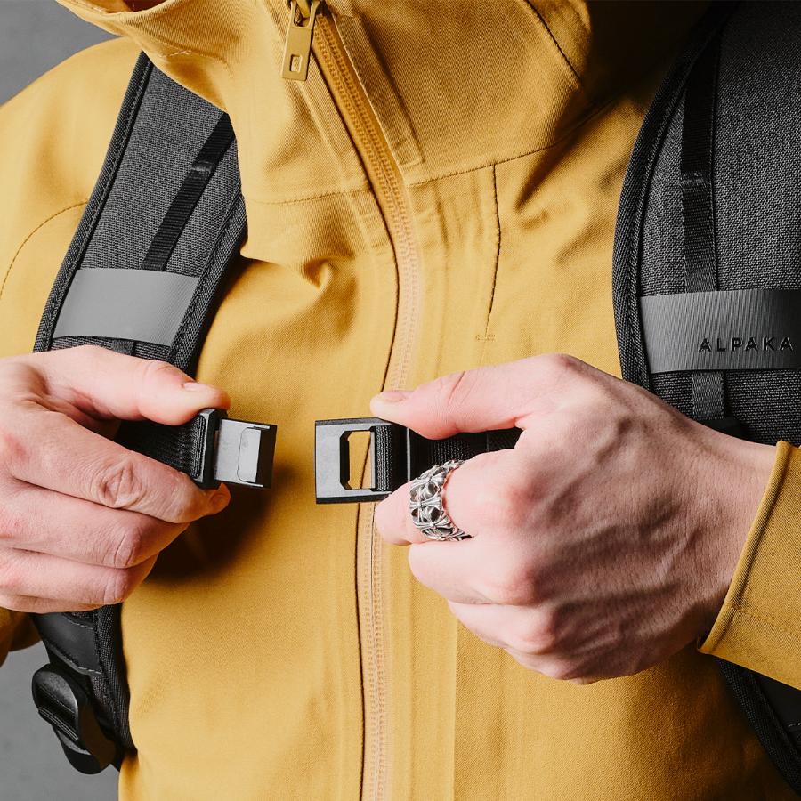 最大50% 2/25限定 アルパカ リュック メンズ エレメンツ バックパック プロ ビジネスリュック バッグ ブランド おしゃれ 26L A4 B4 ALPAKA 4153 | ALPAKA | 15