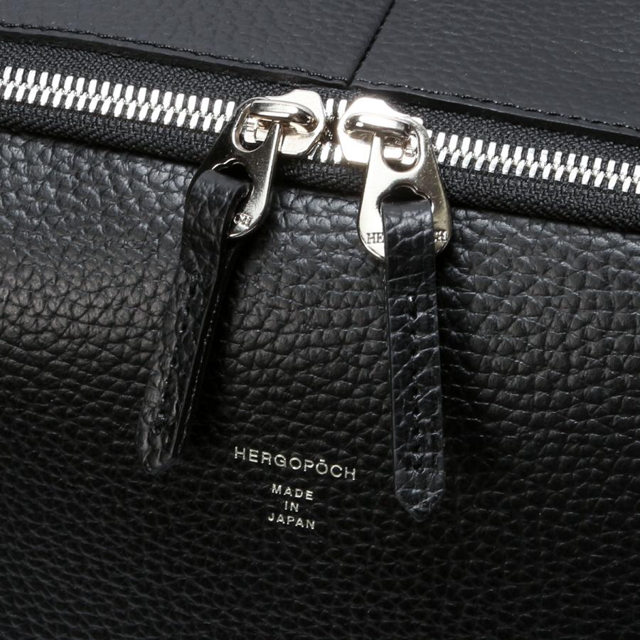 エルゴポック ER エンボスレザー ビジネスリュック ビジネスバッグ メンズ ブランド レザー 本革 通勤 日本製 A4 B4 HERGOPOCH ER-BP2 | HERGOPOCH | 12