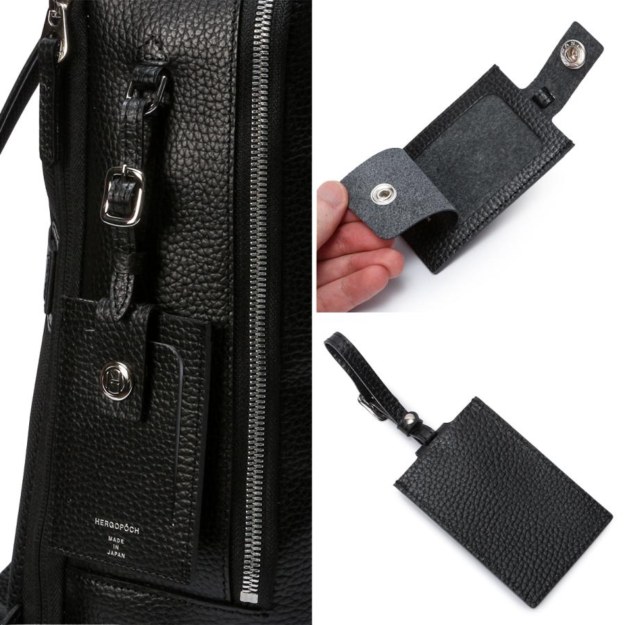 エルゴポック ER エンボスレザー ビジネスリュック ビジネスバッグ メンズ ブランド レザー 本革 通勤 日本製 A4 B4 HERGOPOCH ER-BP2 | HERGOPOCH | 13