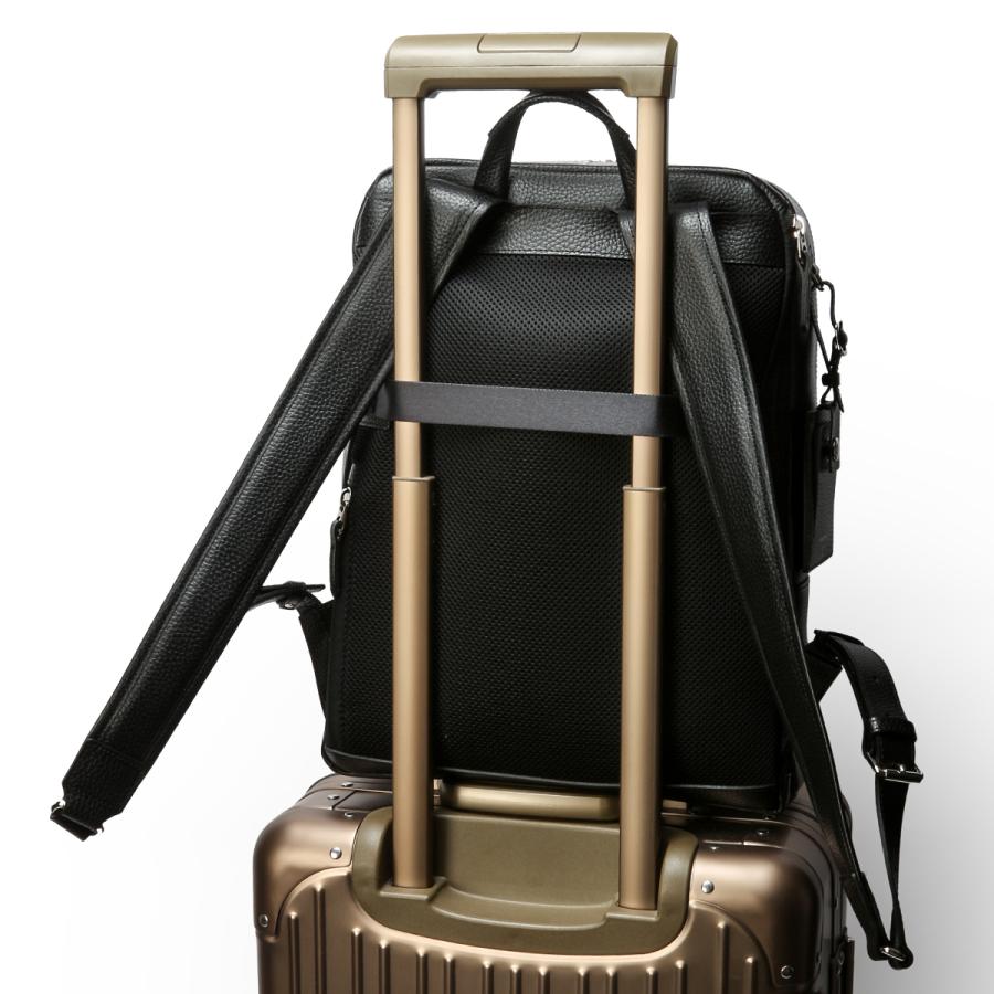 エルゴポック ER エンボスレザー ビジネスリュック ビジネスバッグ メンズ ブランド レザー 本革 通勤 日本製 A4 B4 HERGOPOCH ER-BP2 | HERGOPOCH | 17