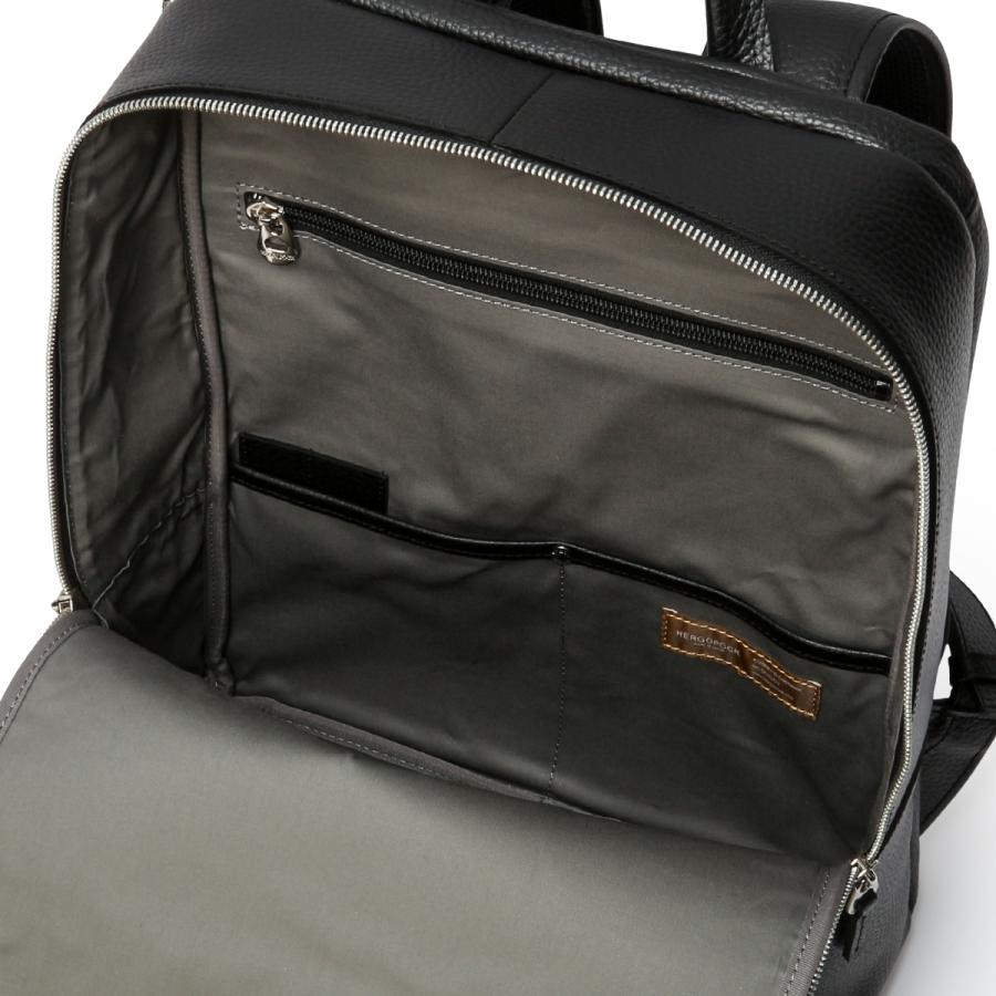 最大41% 3/25限定 エルゴポック ER エンボスレザー ビジネスリュック ビジネスバッグ メンズ ブランド レザー 本革 通勤 日本製 A4 B4 HERGOPOCH ER-BP2 | HERGOPOCH | 10