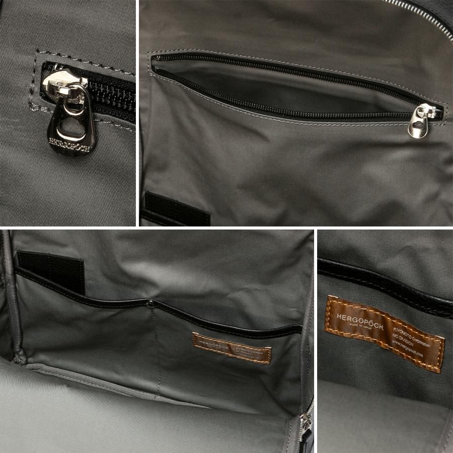エルゴポック ER エンボスレザー ビジネスリュック ビジネスバッグ メンズ ブランド レザー 本革 通勤 日本製 A4 B4 HERGOPOCH ER-BP2 | HERGOPOCH | 11