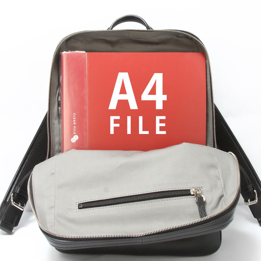 最大44% 4/19まで エルゴポック ER エンボスレザー ビジネスリュック メンズ ブランド 通勤 レザー 本革 日本製 A4 PC 14インチ HERGOPOCH ER-BPM | HERGOPOCH | 15