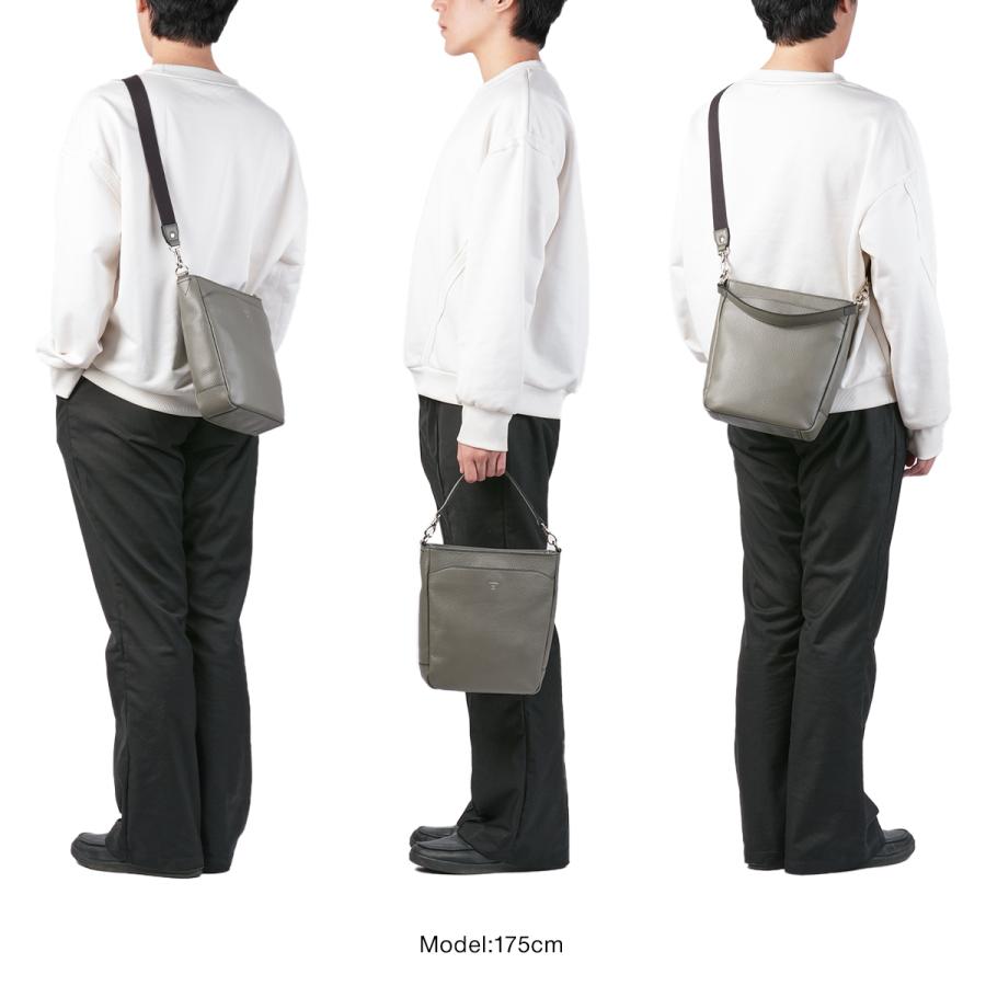 エルゴポック ER エンボスレザー ショルダーバッグ ハンドバッグ メンズ ブランド レザー 本革 日本製 2WAY HERGOPOCH ER-SL2 | HERGOPOCH | 07