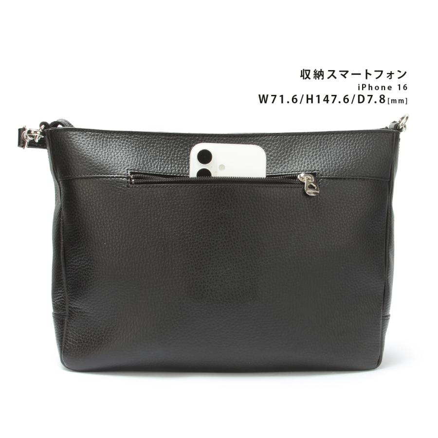 エルゴポック ER エンボスレザー ショルダーバッグ ハンドバッグ メンズ ブランド レザー 本革 日本製 A4 2WAY HERGOPOCH ER-SLM2 | HERGOPOCH | 12
