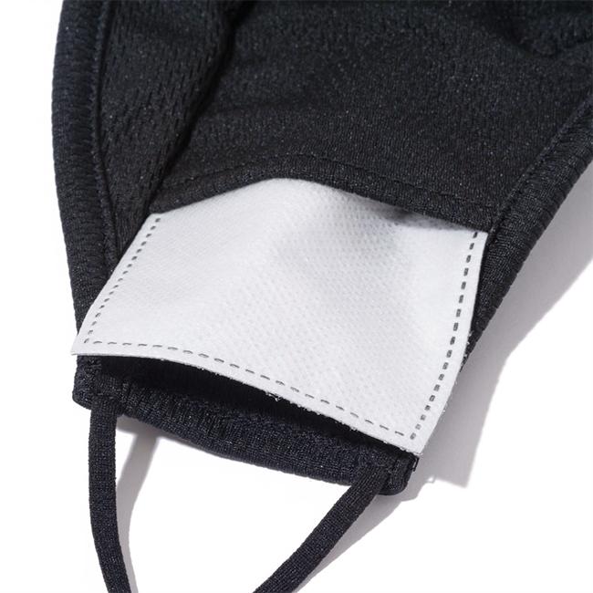 最大42% 1/11限定 メール便選択で送料無料 ニューエラ NEW ERA マスク 洗える 吸汗速乾 黒 ブラック メンズ レディース マスク ロゴエンブロイダリー f-mask | NEW ERA | 10