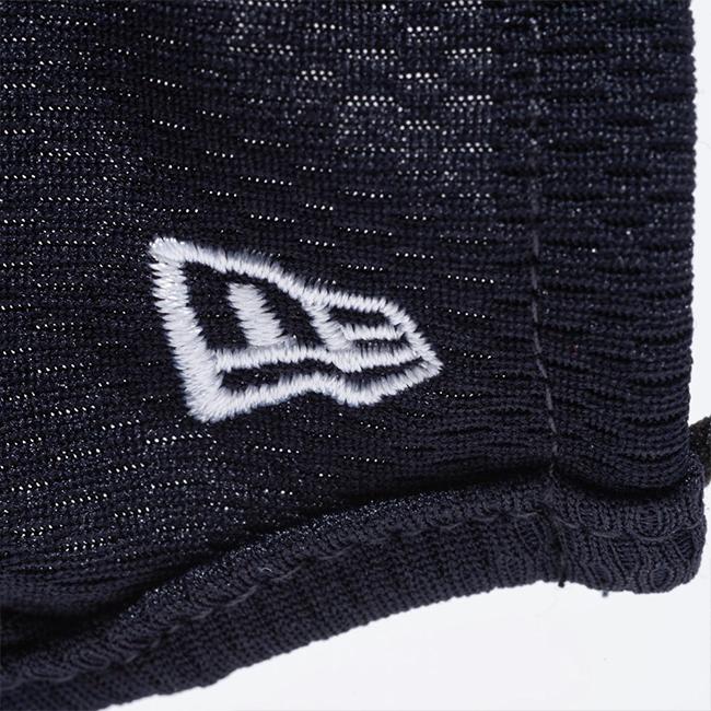 最大42% 1/11限定 メール便選択で送料無料 ニューエラ NEW ERA マスク 洗える 吸汗速乾 黒 ブラック メンズ レディース マスク ロゴエンブロイダリー f-mask | NEW ERA | 07