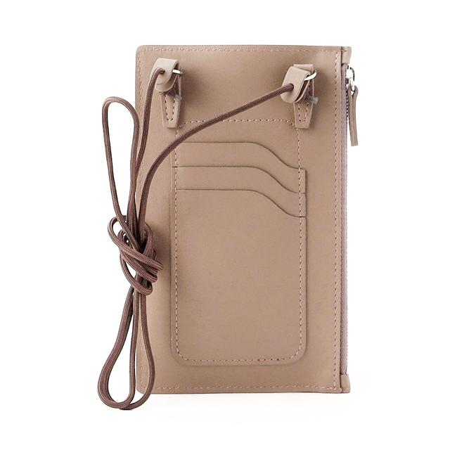 最大51% 2/17まで FARO ファーロ ショルダーポーチ スマホポーチ メンズ レディース ブランド レザー 本革 軽量 薄型 黒 イタリア製 Calma F2337G302 在庫限り | FARO | 14