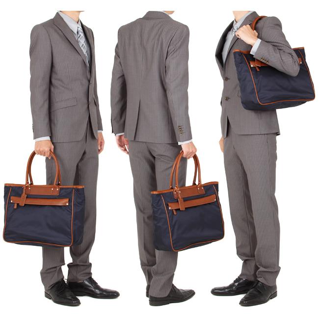 Felisi 本革ナイロンビジネスバッグ Felisi 最大38% 10/22限定 フェリージ トートバッグ ビジネス