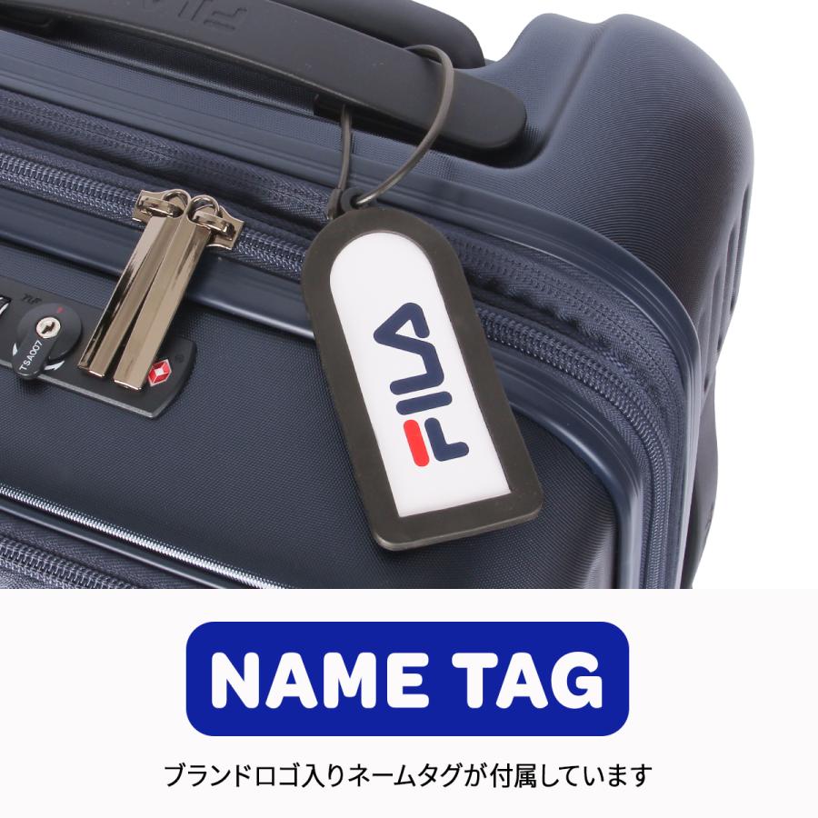 FILA（フィラ） 最大51% 6/14限定 コア スーツケース 機内持ち込み S
