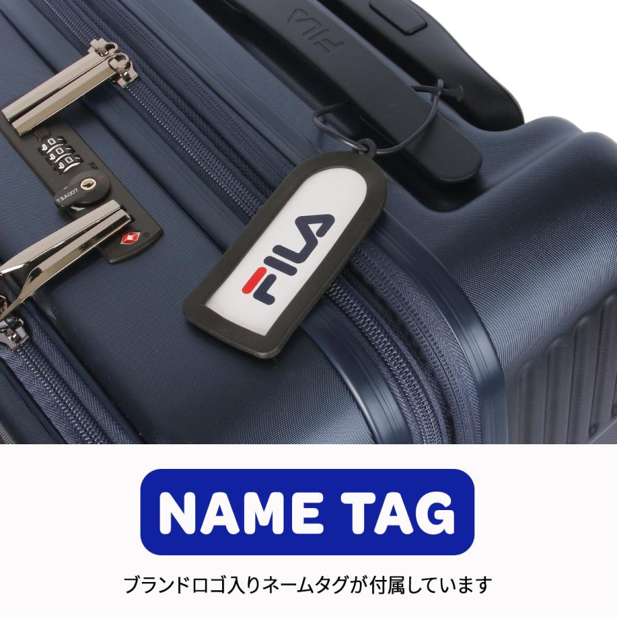 FILA（フィラ） 最大50% 9/21限定 コア スーツケース Mサイズ 47L 52L