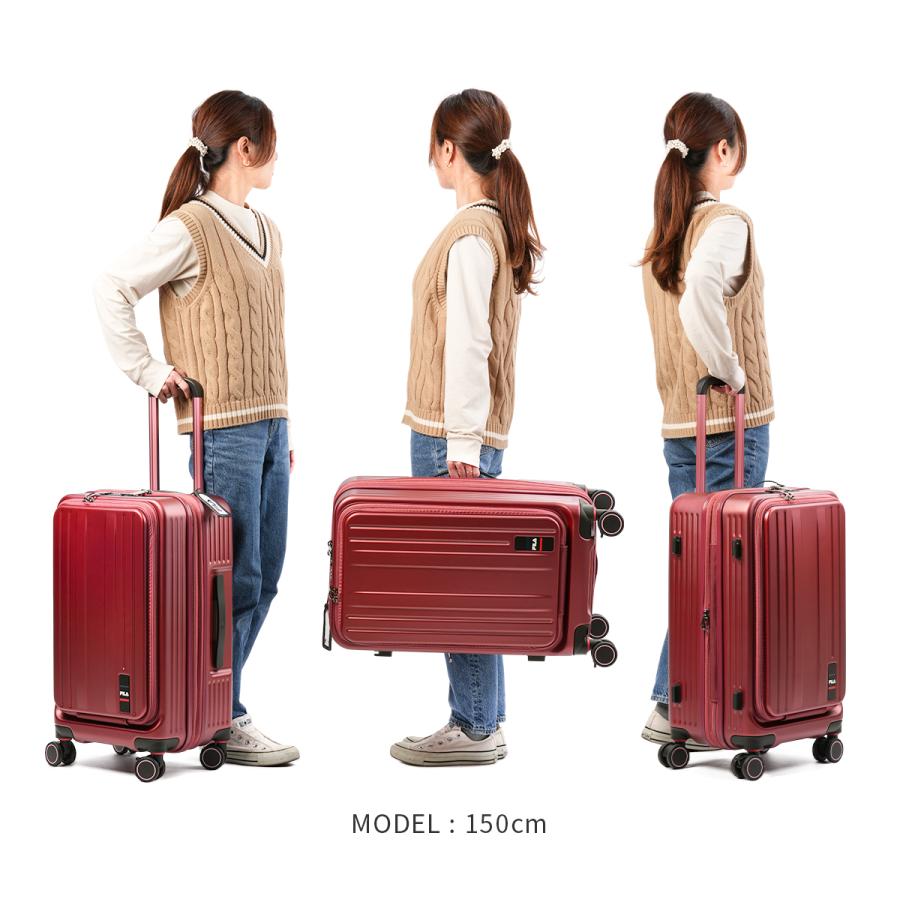 FILA（フィラ） 最大51% 1/13限定 コア スーツケース Mサイズ 47L 52L