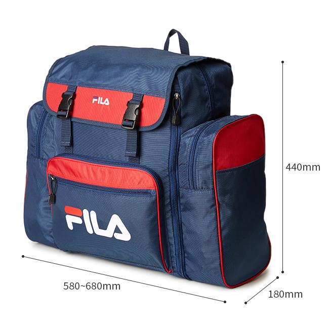 フィラ FILA リュック サブリュック 子供 54L 修学旅行 林間学校 小学校 中学生 高校生 女子 男子 大容量 拡張 7369の画像