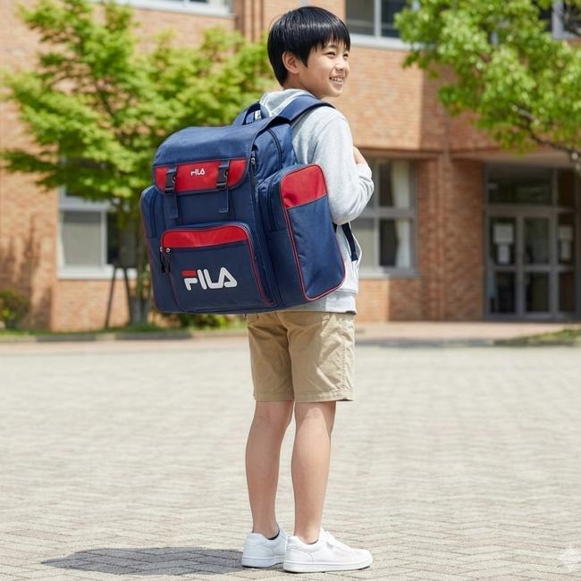 フィラ FILA リュック サブリュック 子供 54L 修学旅行 林間学校 小学校 中学生 高校生 女子 男子 大容量 拡張 7369の画像