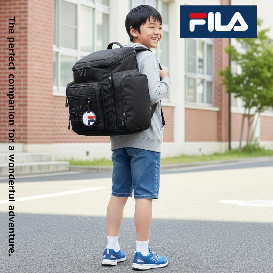最大41% 10/2限定 フィラ ミオ リュック 54L 59L 拡張 修学旅行 林間学校 宿泊学習 男の子 女の子 男子 女性 小学生 中学生 大容量 サブリュック FILA 7701 | FILA | 04