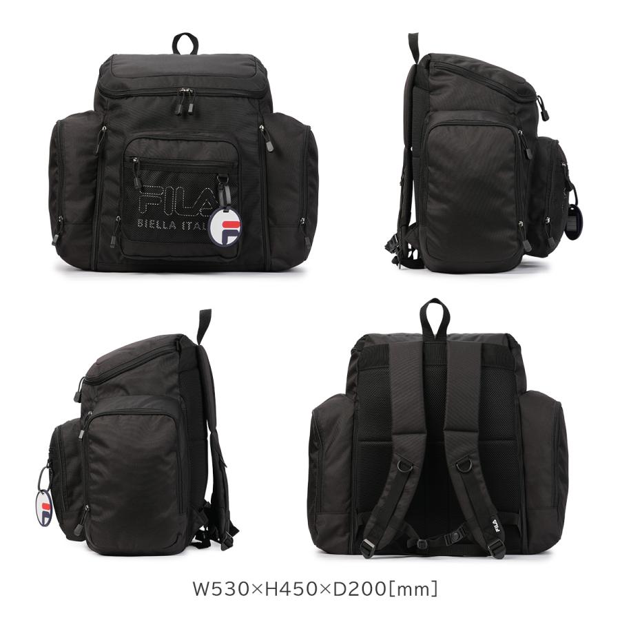 最大51% 3/3限定 フィラ ミオ リュック 54L 59L 拡張 修学旅行 林間学校 宿泊学習 男の子 女の子 男子 女性 小学生 中学生 大容量 サブリュック FILA 7701 | FILA | 06
