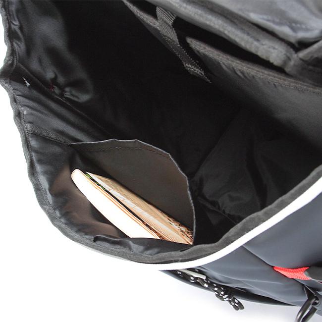 最大43% 8/15限定 FILA フィラ リュック 24L 女子 男子 軽量 防水 黒 中学生 高校生 通学 小さめ スクエア ボックス型 スクールバッグ スクバ A4 7761