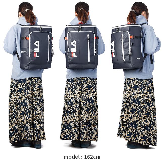 FILA フィラ リュック 30L 大容量 女子 男子 軽量 防水 黒