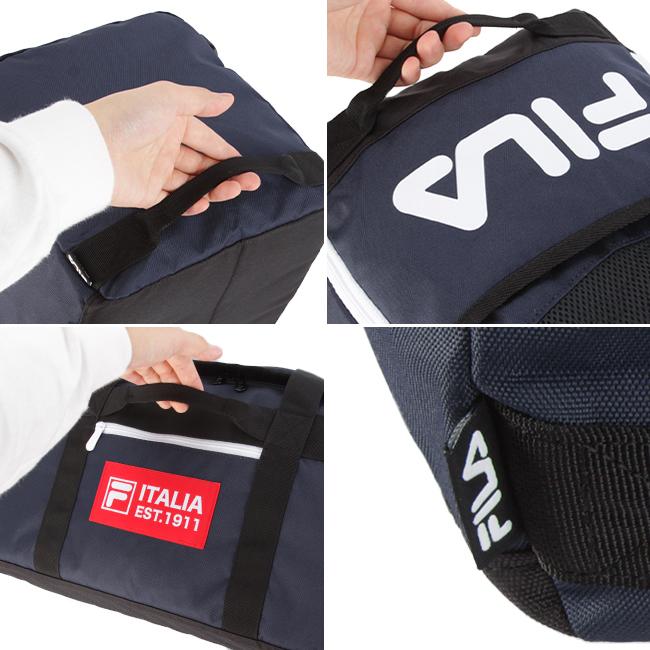 最大51% 3/3限定 フィラ FILA ボストンバッグ 48L 修学旅行 林間学校 小学校 中学生 高校生 女子 男子 子供 大容量 撥水 旅行 シューズ収納 7775 在庫限り | FILA | 17