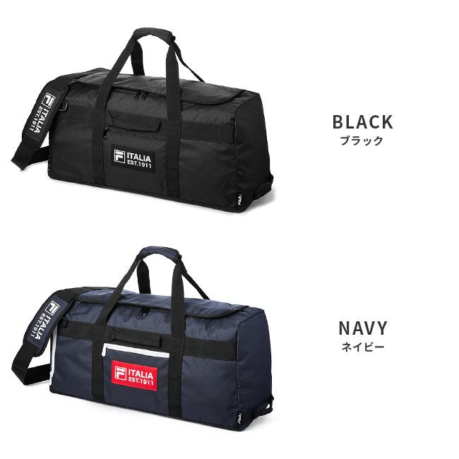 最大41% 10/2限定 フィラ FILA ボストンバッグ 48L 修学旅行 林間学校 小学校 中学生 高校生 女子 男子 子供 大容量 撥水 旅行 シューズ収納 7775 在庫限り | FILA | 03