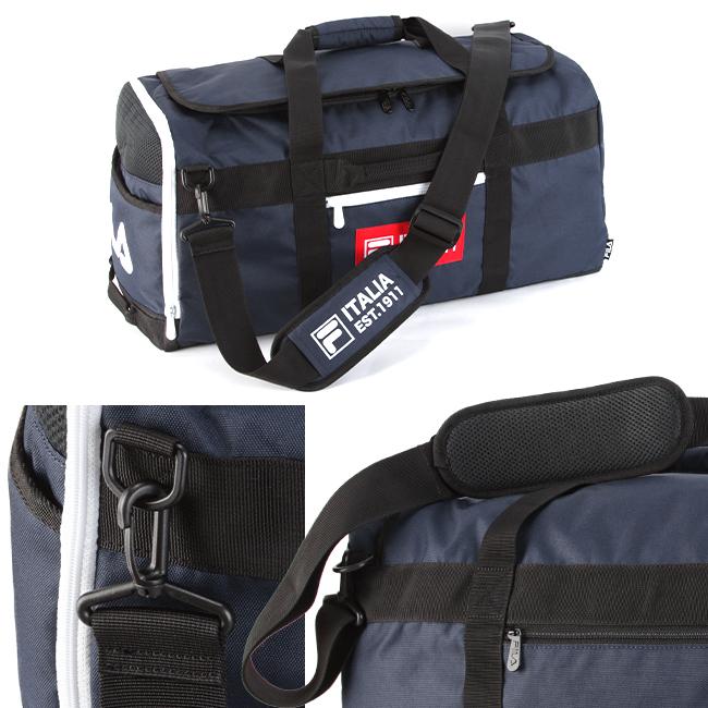最大51% 3/3限定 フィラ FILA ボストンバッグ 48L 修学旅行 林間学校 小学校 中学生 高校生 女子 男子 子供 大容量 撥水 旅行 シューズ収納 7775 在庫限り | FILA | 08