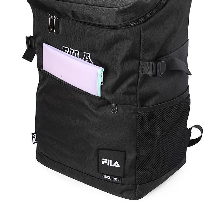 最大42% 3/3限定 FILA フィラ リュック 30L 大容量 女子 男子 軽量 撥水 中学生 高校生 通学 スクエア ボックス型 スクールバッグ スクバ B4 7804 在庫限り | FILA | 13