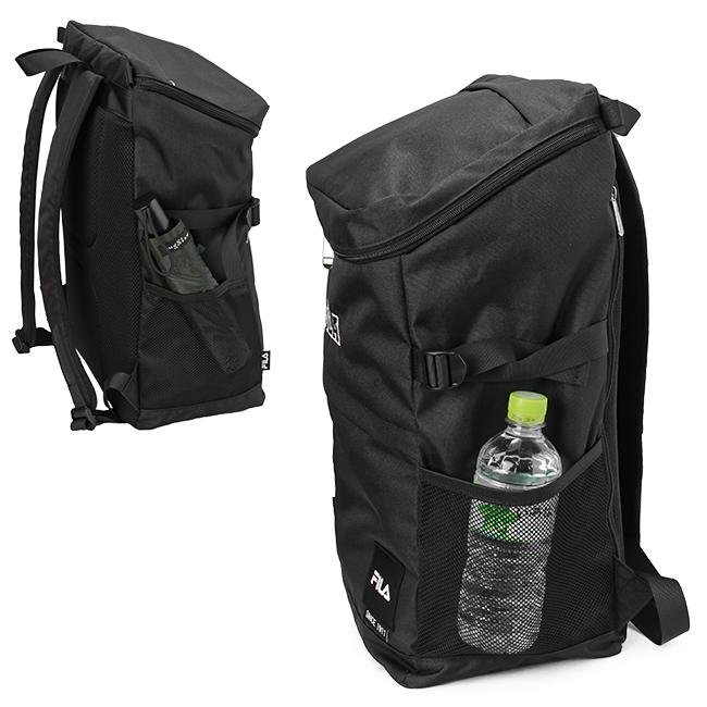 最大42% 3/3限定 FILA フィラ リュック 30L 大容量 女子 男子 軽量 撥水 中学生 高校生 通学 スクエア ボックス型 スクールバッグ スクバ B4 7804 在庫限り | FILA | 14