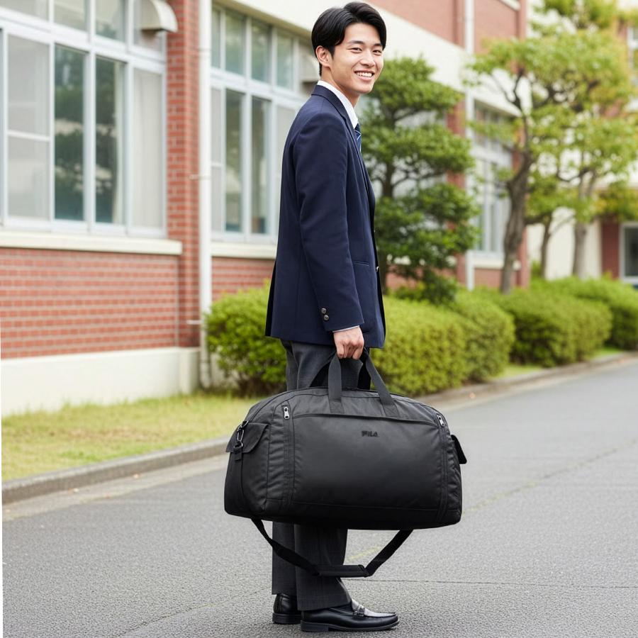 FILA（フィラ） 最大42% 2/8限定 ボストンバッグ 52/62L 修学旅行 林間