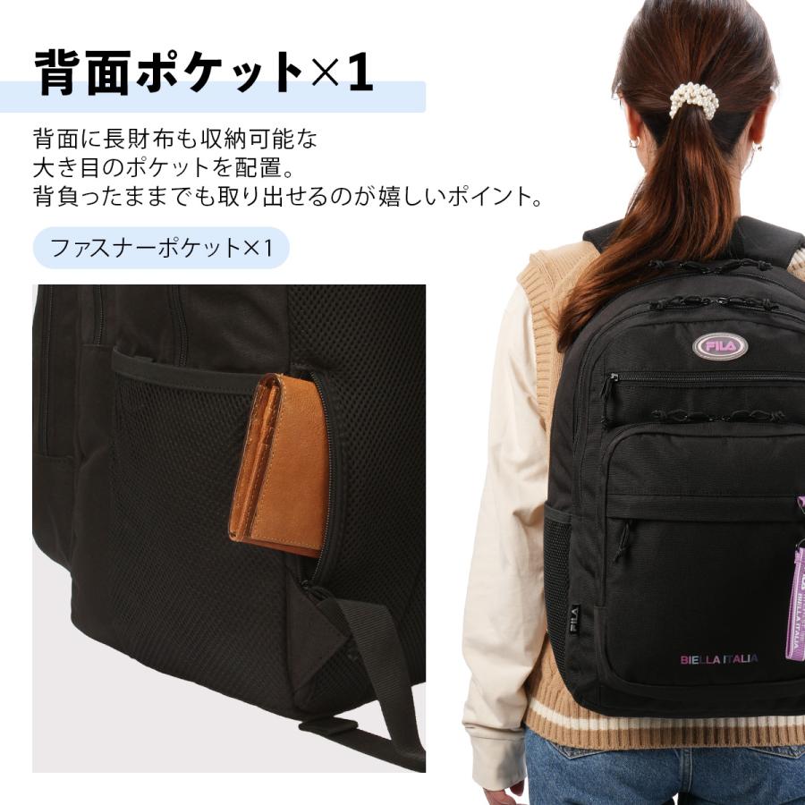 FILA 最大27% 5/22限定 フィラ リュック 33L 大容量 軽量 撥水 男子  