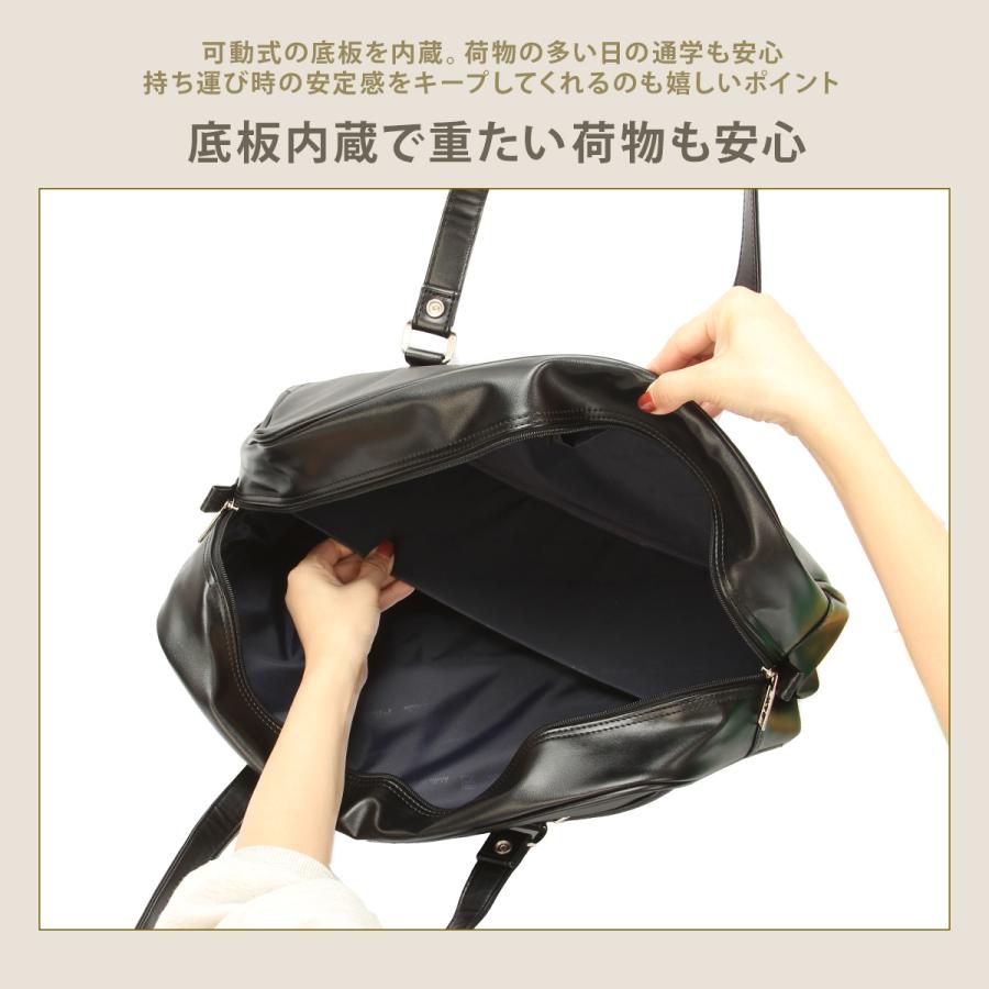 最大41% 2/5限定 FILA フィラ スクールバッグ スクバ 合皮 女子 女子高生 高校生 中学生 通学 黒 茶色 ブラック ブラウン バッグ カバン かわいい A4 7895 | FILA | 20