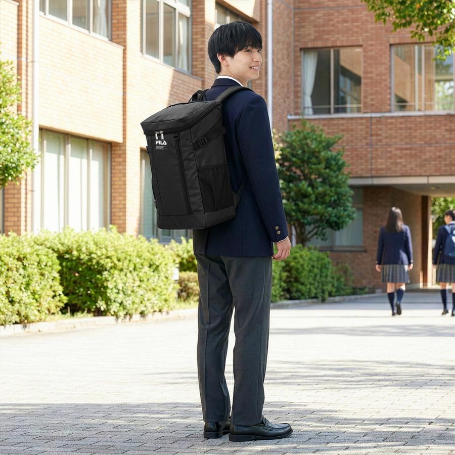 最大42% 3/8限定 2026モデル FILA フィラ リュック 35L 通学 男子 女子 女子高生 高校生 中学生 大容量 スクールリュック スクールバッグ カルテロ FILA 7918 | FILA | 06