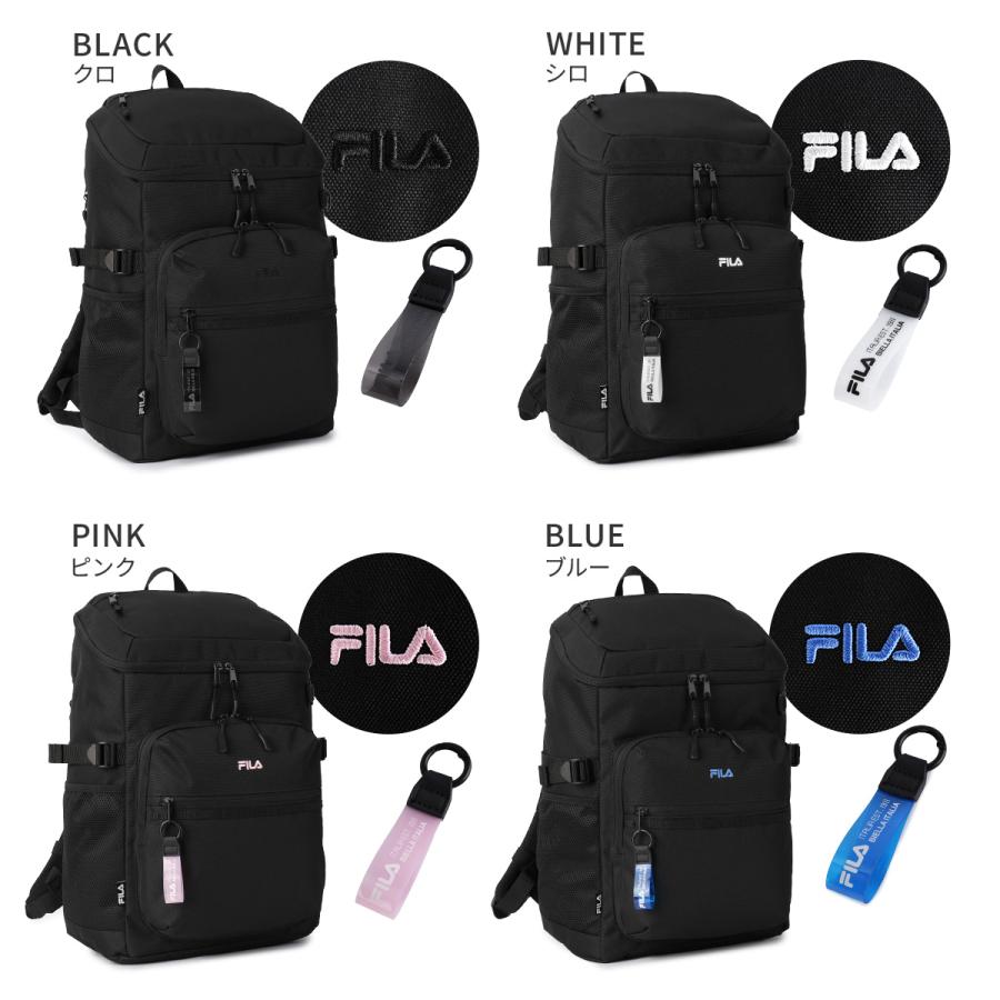 最大40% 10/5限定 2026モデル FILA フィラ リュック 33L 通学 男子 女子 女子高生 高校生 大容量 黒 スクールリュック スクールバッグ エンデュアー A4 B4 7930 | FILA | 06