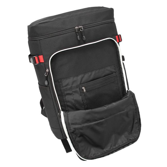 最大51% 1/11限定 FILA フィラ リュック 33L 大容量 女子 男子 軽量 撥水 黒 中学生 高校生 通学 大きめ スクエア ボックス型 スクールバッグ スクバ 7747 | FILA | 12